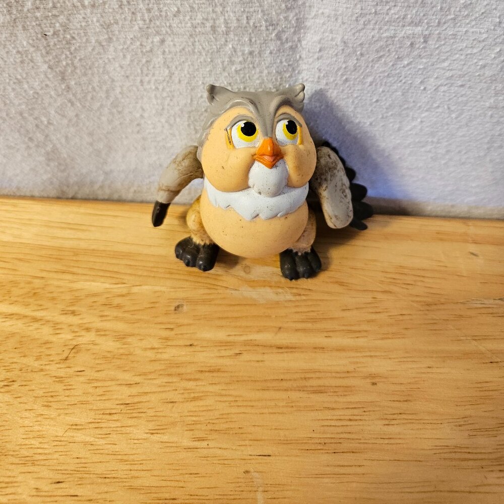 Bambi Friend Owl Vintage Action Figure Birthday Cake Topper. - ITEM #1914